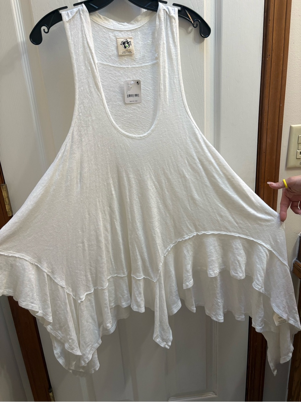 We The Free White layered boho top - Picture 5 of 5